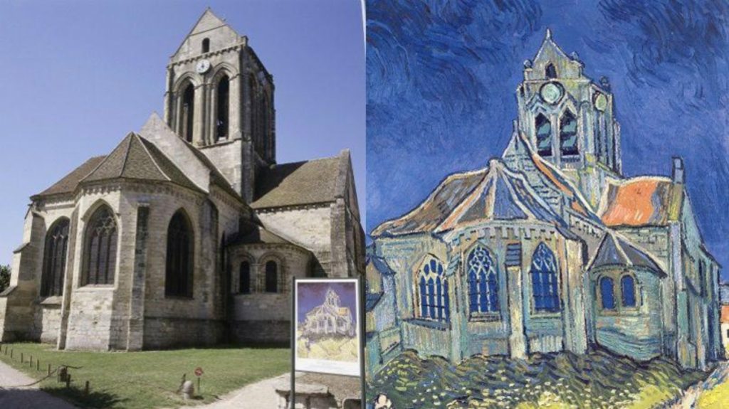 Auvers-sur-oise-XVM9bb3fa70-3c49-11e6-9486-05c5fed0624b-1024×575 a group of people in front of a church